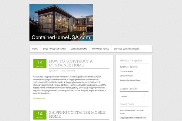 Contango theme site design template sample