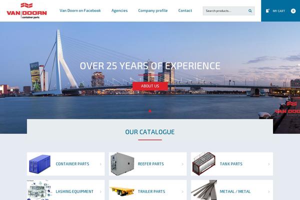 containerparts.nl site used Vandoorn