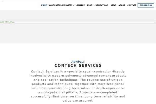 contechservices.com site used Bootstrap Basic