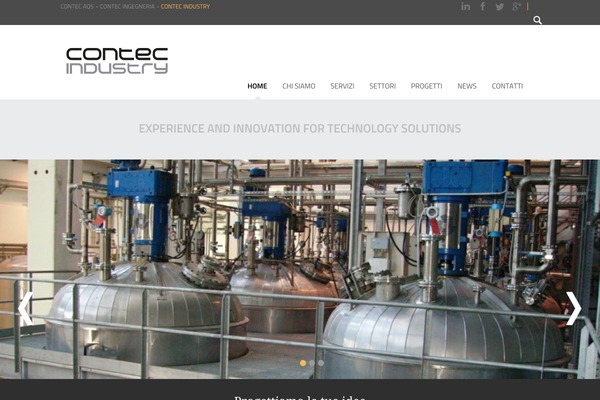 contecindustry.it site used Contecindustry