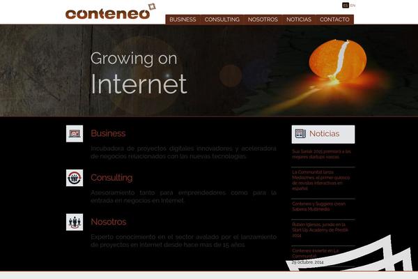 contematica.com site used Conteneo
