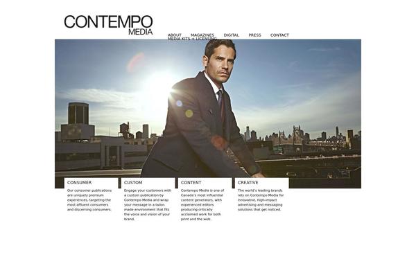 contempomedia.ca site used Eighteen