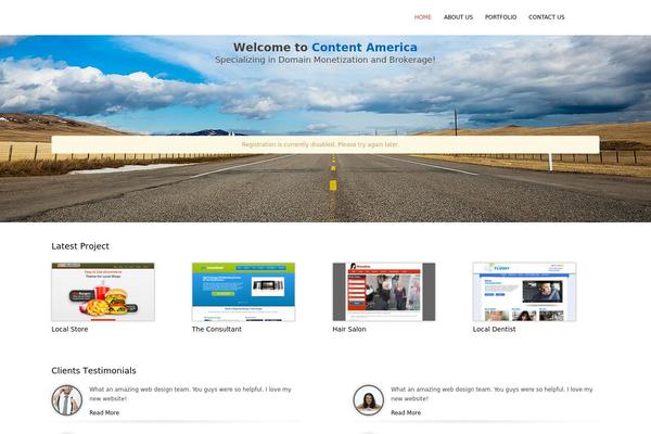 Agencypro theme site design template sample