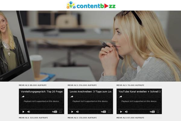 Jupiter theme site design template sample