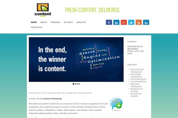 Headway theme site design template sample