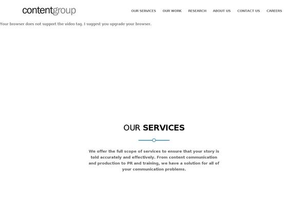 contentgroup.com.au site used Contentgroup