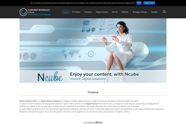 Novus theme site design template sample