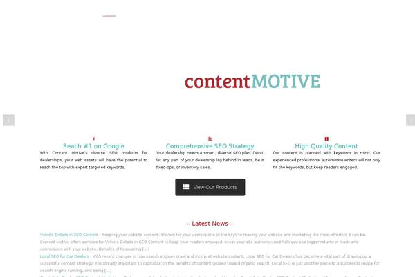 contentmotive.com site used Huge-ultimate-theme
