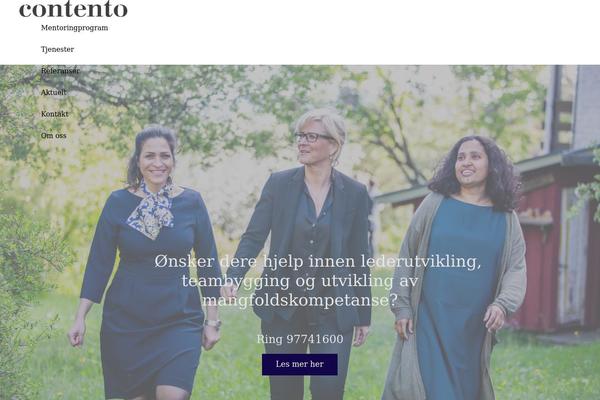Impreza theme site design template sample