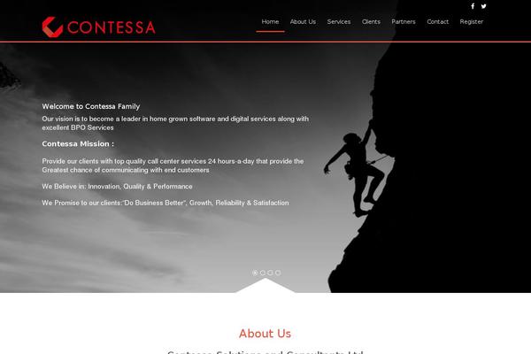contessabd.com site used AccessPress Staple