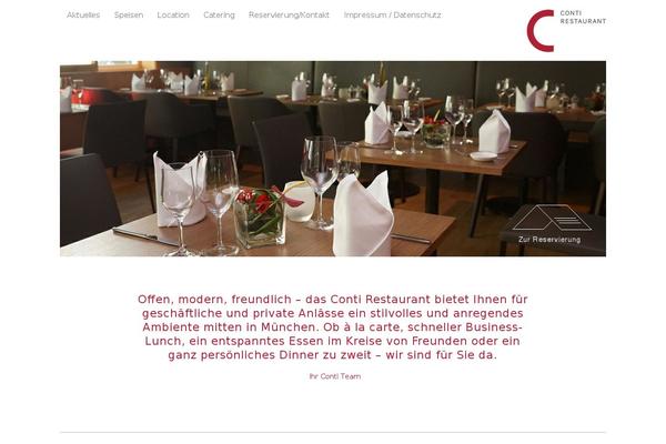 conti-bistro.de site used Conti