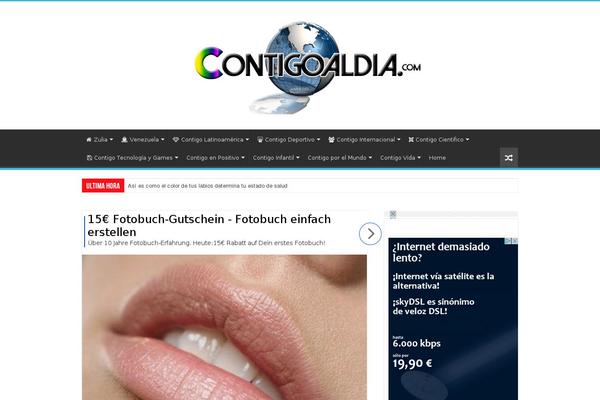 Sahifa theme site design template sample