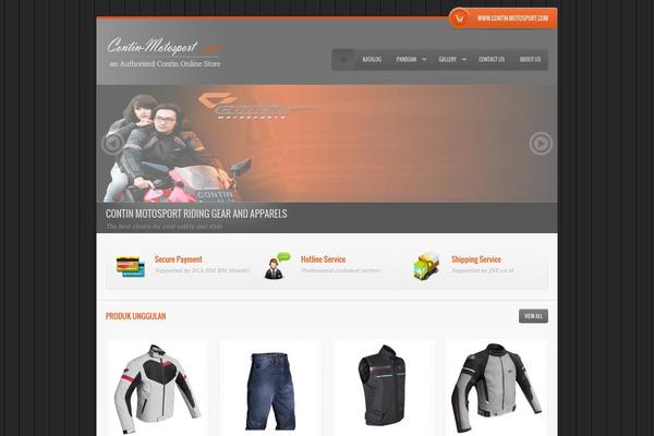 contin-motosport.com site used Storemerce