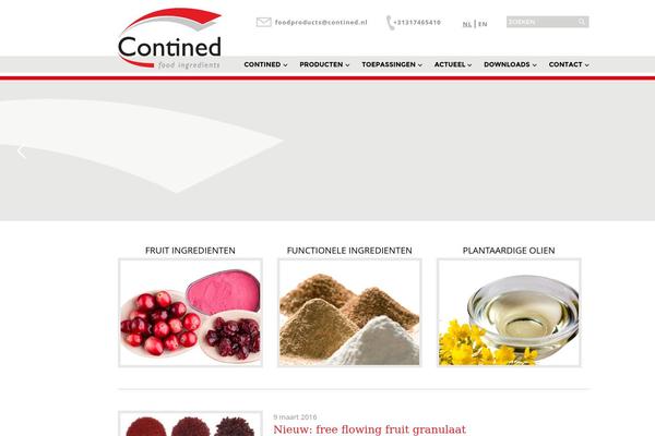 contined.nl site used Twenty Seventeen