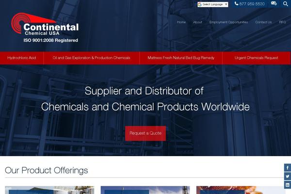 continentalchemicalusa.com site used Continental-default