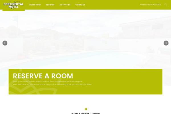 Site using Wp-hotel-booking plugin