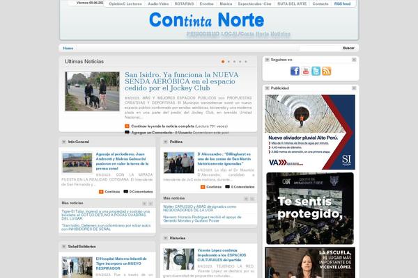 contintanorte.com.ar site used Comfy-plus