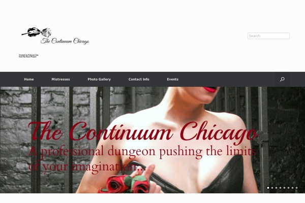 Vantage theme site design template sample