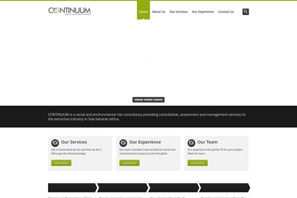 Inceptio theme site design template sample
