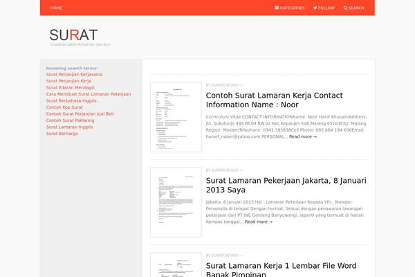 Insider theme site design template sample