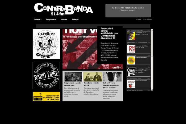contrabanda.org site used Contrabanda_theme