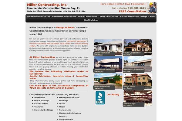 contractingfl.com site used Miller