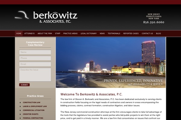 contractorlawoffices.com site used Berkowitz