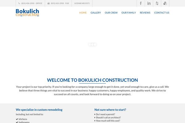 contractormike.com site used Theme-mike