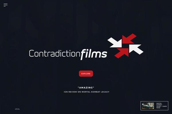 contradictionfilms.com site used Cinestar