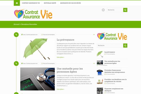 contrat-assurance-vie.com site used Circle-light