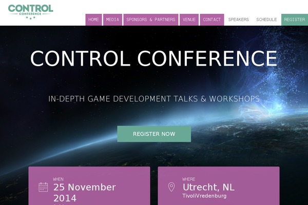 controlconference.com site used Lodestar