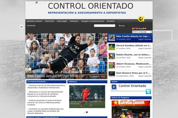 controlorientado.com site used Footballclub-2.0.8.3