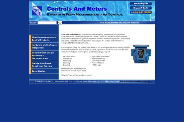 controlsandmeters.com site used Cmeters