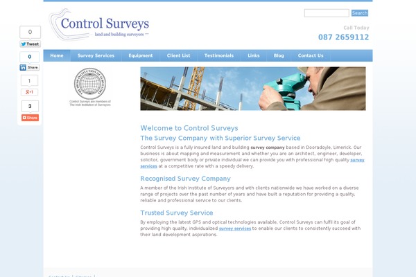 controlsurveys.ie site used Controlsurveys
