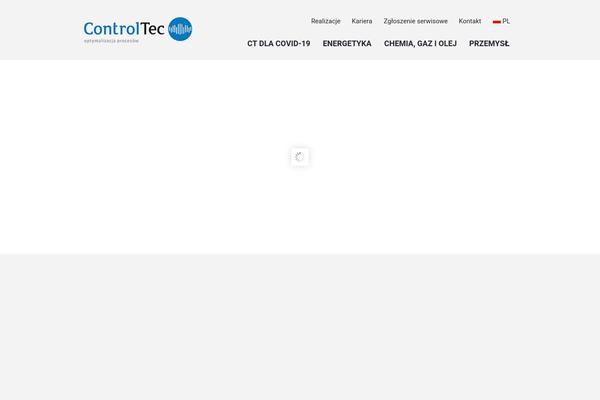 controltec.pl site used Logistic-company-child