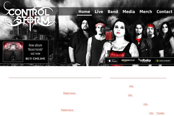 controlthestorm.com site used Cts-theme