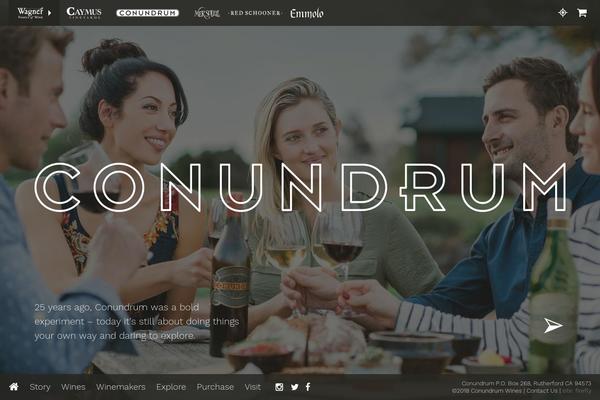 conundrumwines.com site used Con