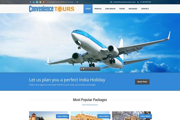 conveniencetours.com site used Stylesheet