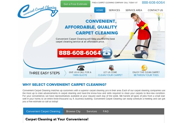convenientcarpetcleaning.net site used Carpet
