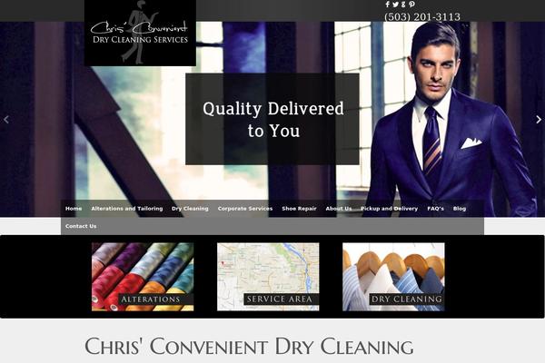 convenientdrycleaning.com site used Chris