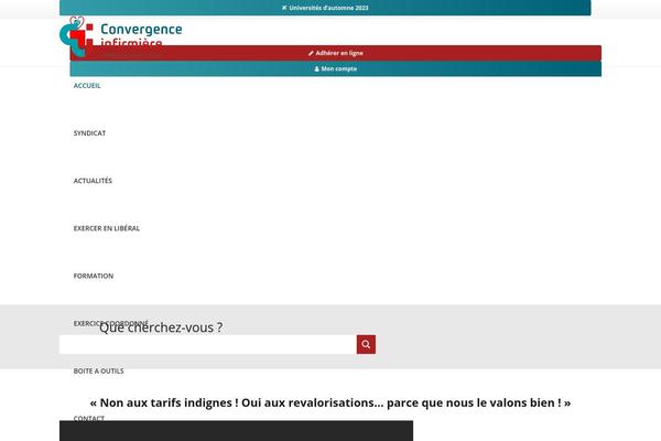 convergenceinfirmiere.com site used Ci-2020-child