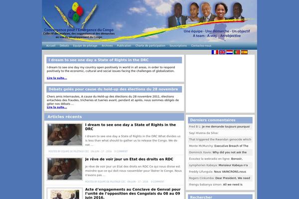 convergencepourlemergenceducongo.org site used Aristo