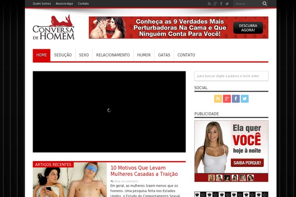 conversadehomem.com.br site used Portalconversadehomem