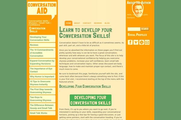 conversationaid.com site used Conversation_king