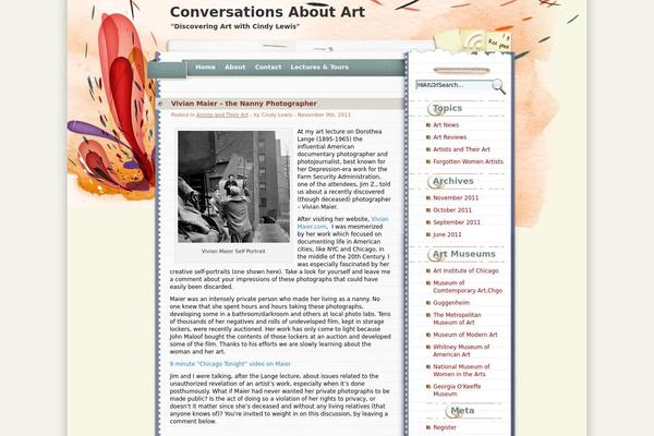 conversationsaboutart.com site used Hue_clash_in_harmony