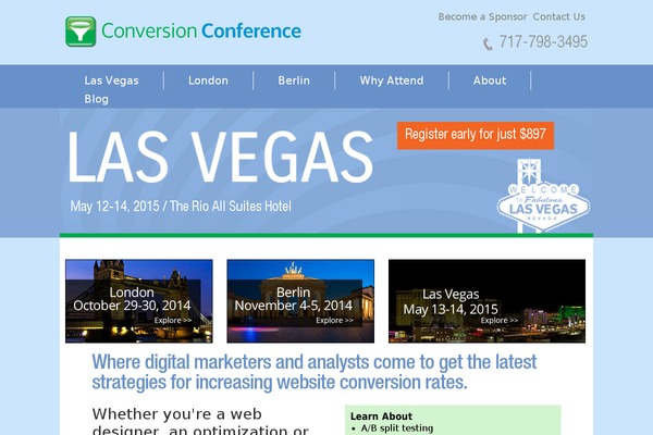 conversionconference.com site used Extramodular