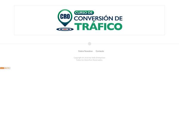 conversiondetrafico.com site used Keiweb