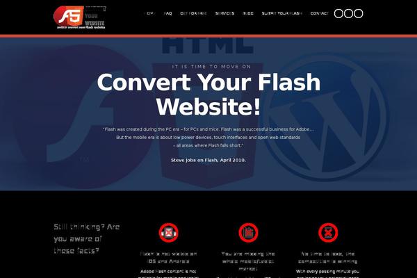 convert-flash-html5.com site used Convertflash