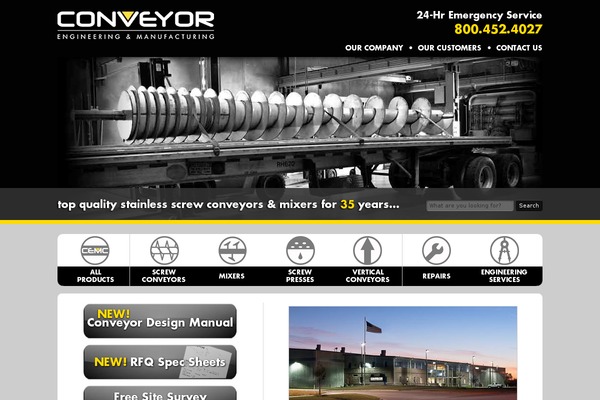 conveyoreng.com site used Conveyor