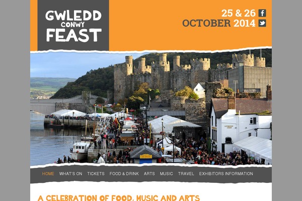 conwyfeast.com site used Conwyfeast